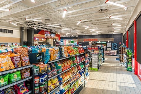 Interior Layout of Jacksons Convenience Store