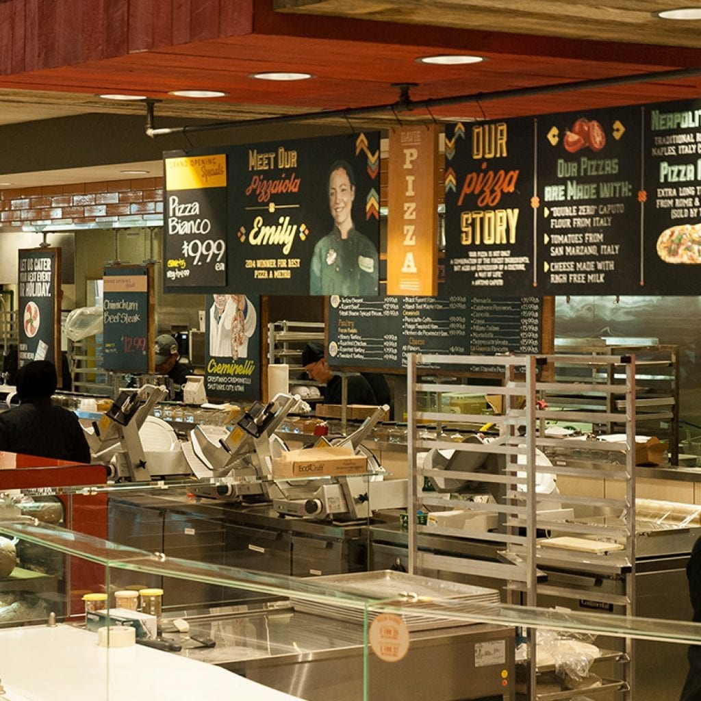 supermarket kitchen interior