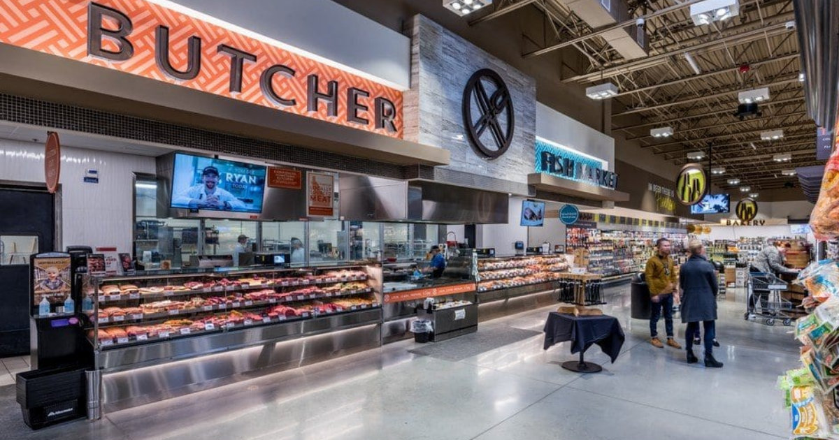 grocery store signage