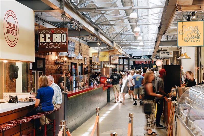 Multi-use retail spaces