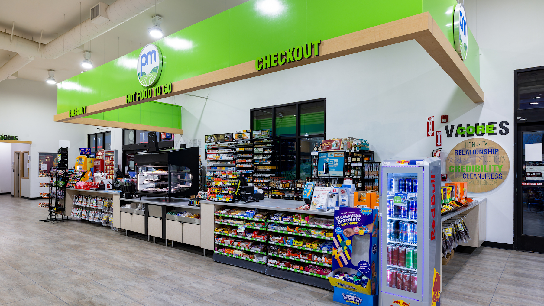 Convenience store décor systems by KRS